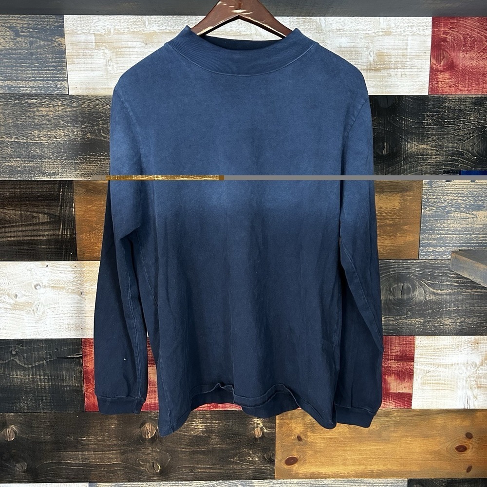 Les Tien Gradient Crewneck Sweatshirt Men's Size Medium Blue
